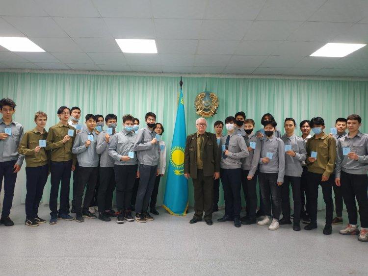 Вручение приписных свидетельств юношам 2005г.р.
